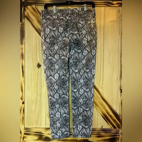 EUC Python Jeans Gray White 8 - Picture 2 of 7